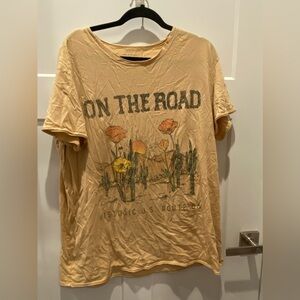 Show Me Your Mumu “On The Road Again” oversized t-shirt